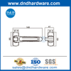 ผู้พิทักษ์ประตูความปลอดภัยที่ทันสมัยยามประตูสแตนเลสพร้อมยาง DDDG011