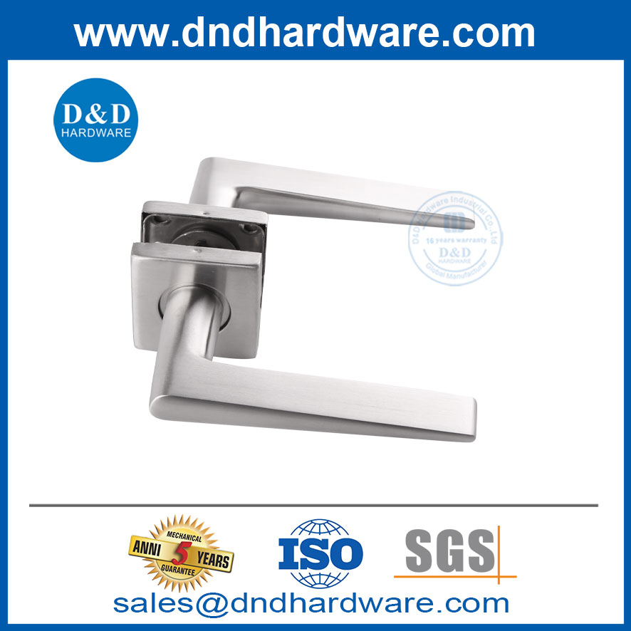 ประตูคันโยกความเป็นส่วนตัวที่จับสแตนเลสสตีลประตู Comercial Handles-DDSH037
