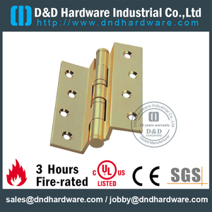 DDBH013-Bisagra de latón macizo con estándar BHMA para puerta comercial