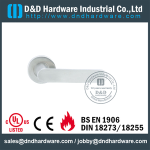 Manija de acero inoxidable 316 de diseño con palanca en la solución oculta para puertas de seguridad -DDSH009