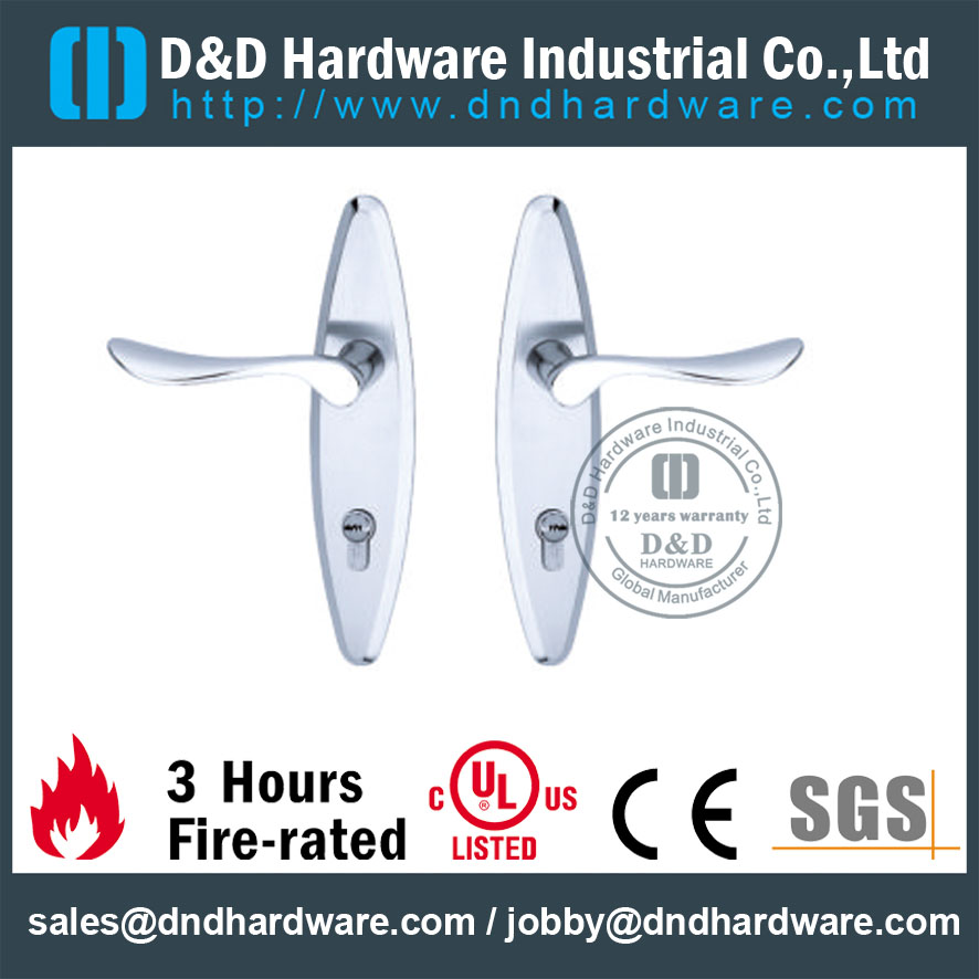 Aço Inoxidável 316 Alavanca Sólida Handle D & D Hardware