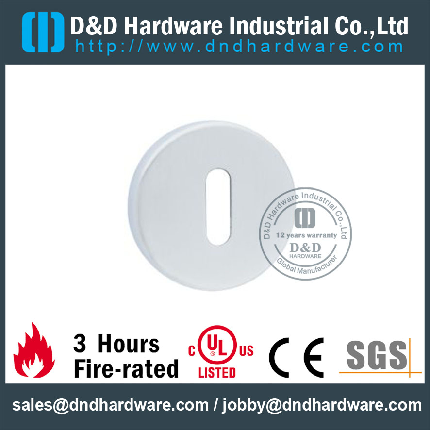Aço inoxidável 304 Lock Escutcheon-D & D Hardware