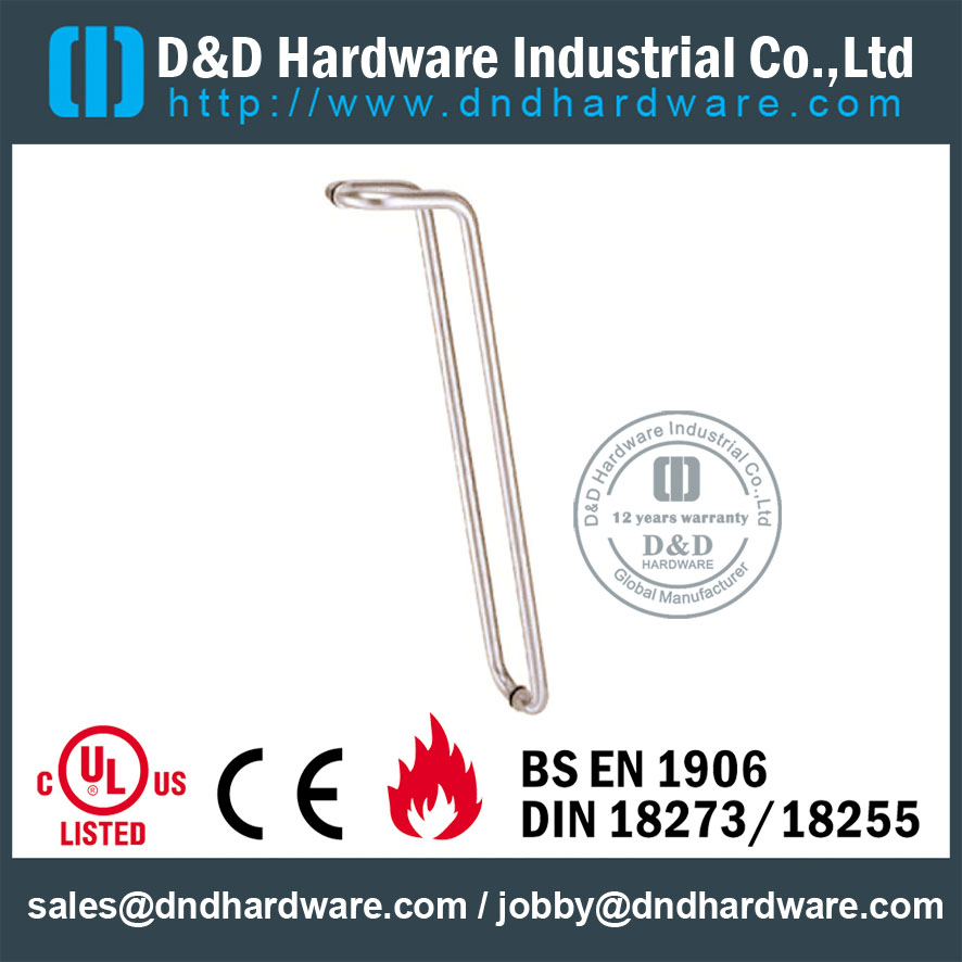 Aço inoxidável 201 Tubular Pull Handle-D & D Hardware
