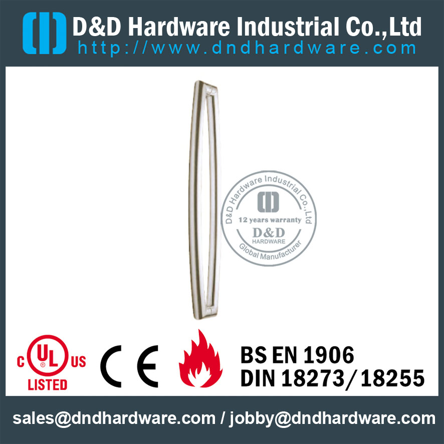 Aço inoxidável classe 316 PSS puxar Handle D & D Hardware