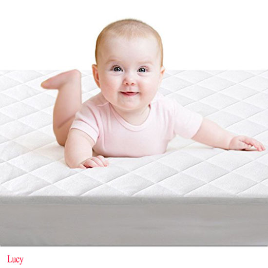 Effective Stain Protection Bamboo Waterproof Crib Mattress Pad Cover