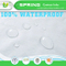 Waterproof Fitted Bamboo Crib and Toddler Mattress Protector / Pad / Cover White