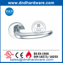 Melhor maçaneta de porta sólida de metal 316 de grau moderno-DDSH004
