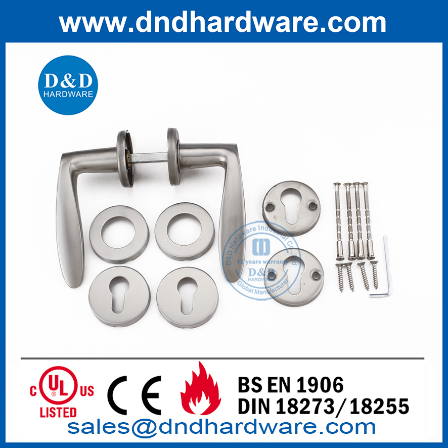 Handle Tuas Stainless Steel Solid untuk Pintu Kayu-DDSH001