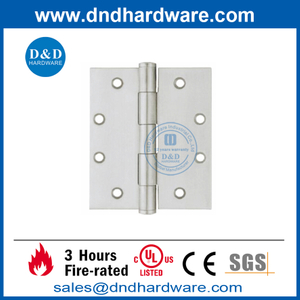 Bisagra de junta plana de acero inoxidable para puerta interior-DDSS004