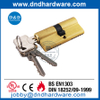 EN 1303 Solid Brass Stain finish silinder pintu ganda Lock-DDLC003