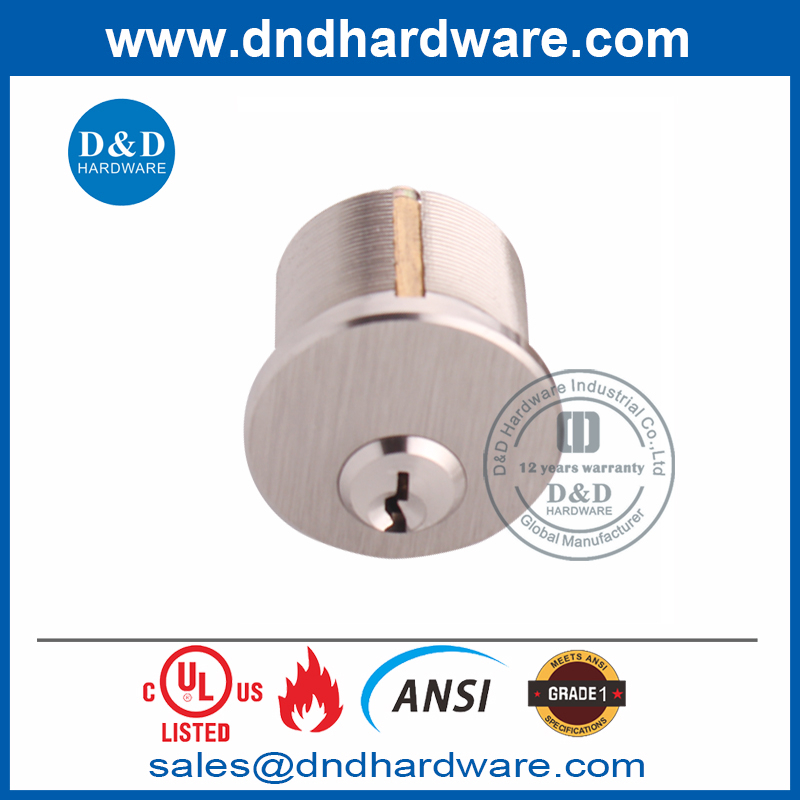 Cilindro de encaixe de chave mestre padrão ANSI de latão sólido-DDLC011