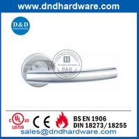 Gagang Pintu Tuas Putaran Perak Stainless Steel-DDTH013