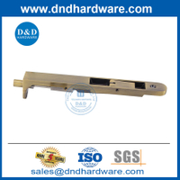 Antique Brass Round Corner F ประเภทคันโยกแอ็คชั่น Flush Bolt-DDDB030