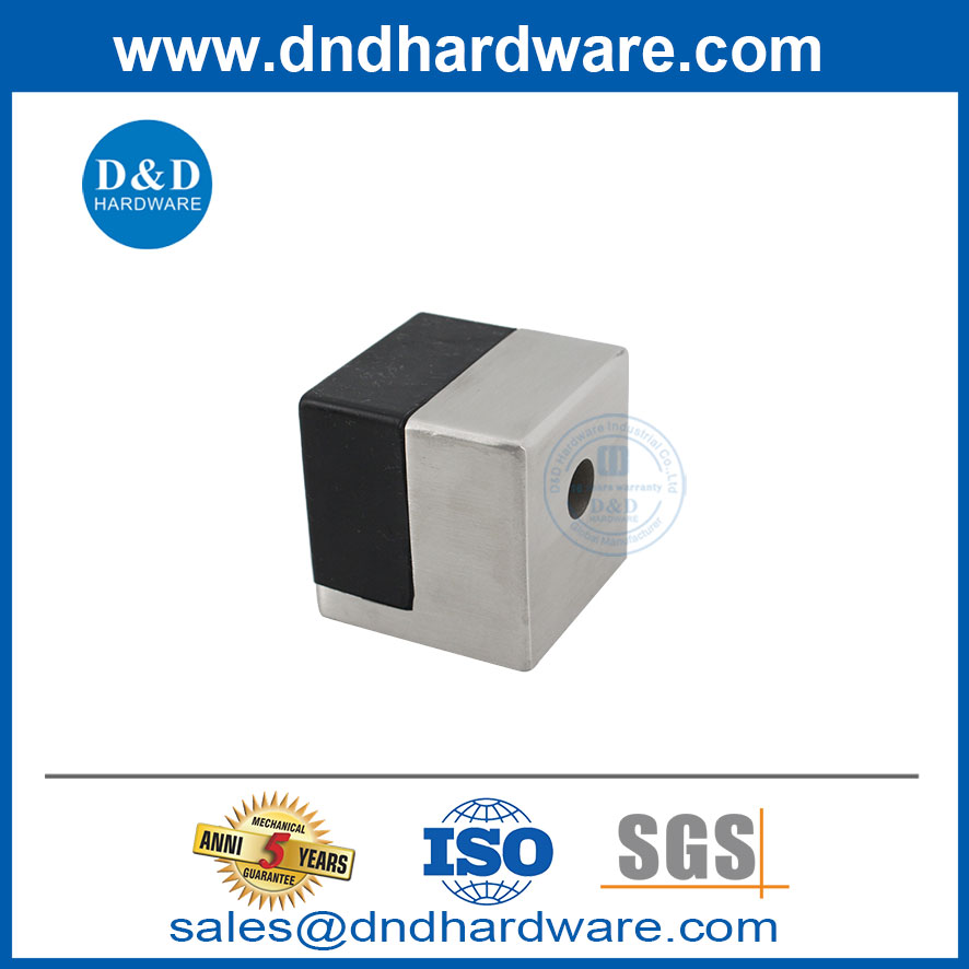ประตูสแควร์หยุดทันสมัยสแตนเลสประตูหยุดพื้นติดตั้ง DDDS045