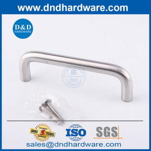 304不锈钢D形状的银色家具手柄，用于橱柜ddfh003