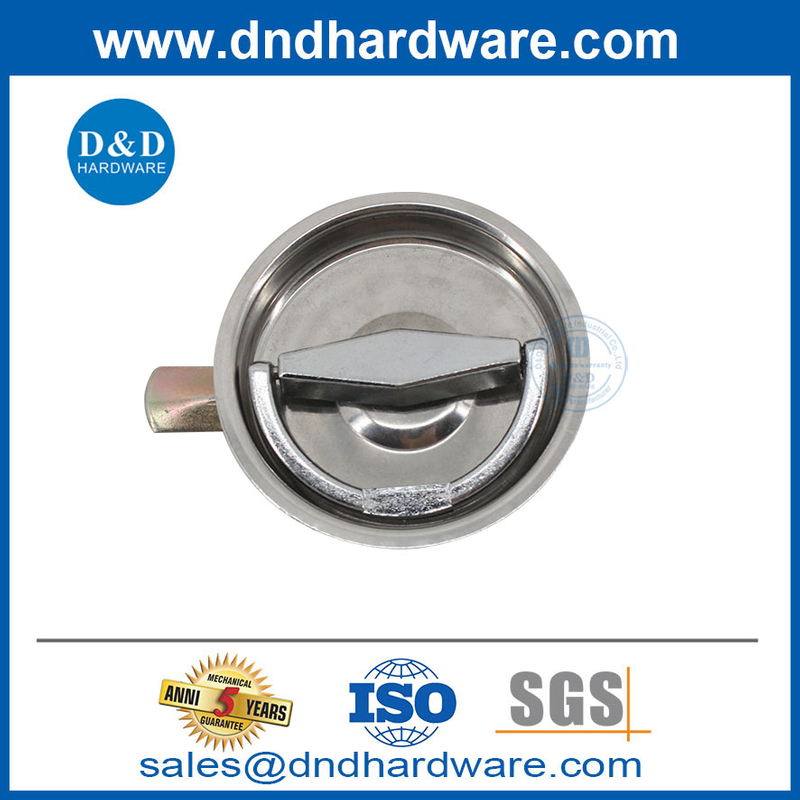 สแตนเลสสตีล 304 แผงโลหะผสมสังกะสีด้ามจับวงล้อไฟล็อค DDDA001