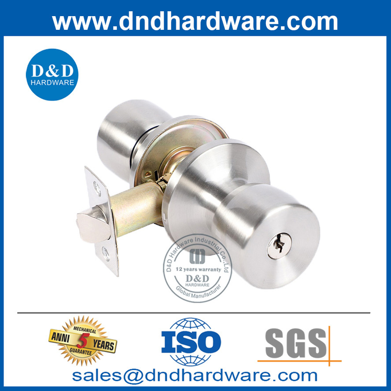 ขายร้อนซาตินนิกเกิลซิงค์ประตูคีย์ Konb Lock-DDLK033