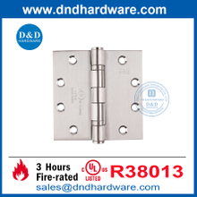 SUS316 ความต้านทานดับเพลิง UL ลูกปืนบานพับประตูสำหรับประตูด้านนอก DDSS002-FR-4.5x4.5x3.4
