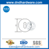 สแตนเลสสตีลประเภททรงกระบอกประตู Escutcheon สำหรับประตูภายนอก DDES006