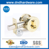 สังกะสีอัลลอยด์ PVD ล็อคประตูล็อค Deadbolt ด้วย Cylinder Hole-DDLK022