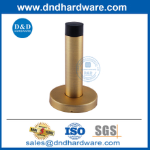 ติดผนังประเภทประตูทองเหลืองซาตินหยุดสำหรับห้องน้ำ-DDDS016