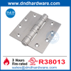 UL จดทะเบียน SS316 NRP Heavy Duty Hinge สำหรับอาคารเชิงพาณิชย์ DDSS004-FR-4.5x4.5x4.6.6