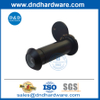 โลหะผสมสังกะสี Matt Black 160 องศาผู้ชม Peephole สำหรับประตูหลัก DDDV001