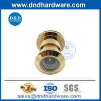 Gold Plated 200 องศา Alloy Hotel Door ผู้ชมพร้อม Cover-DDDV003