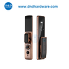 ดิจิตอล Fingerprint Fingerprint Remote Control Smart Door Lock พร้อมกล้อง DDEL011