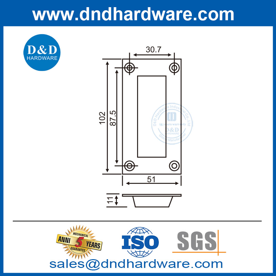 เฟอร์นิเจอร์ฮาร์ดแวร์ตู้ครัวตู้ตู้ตู้เสื้อผ้าลิ้นชักมือจับ DDFH010