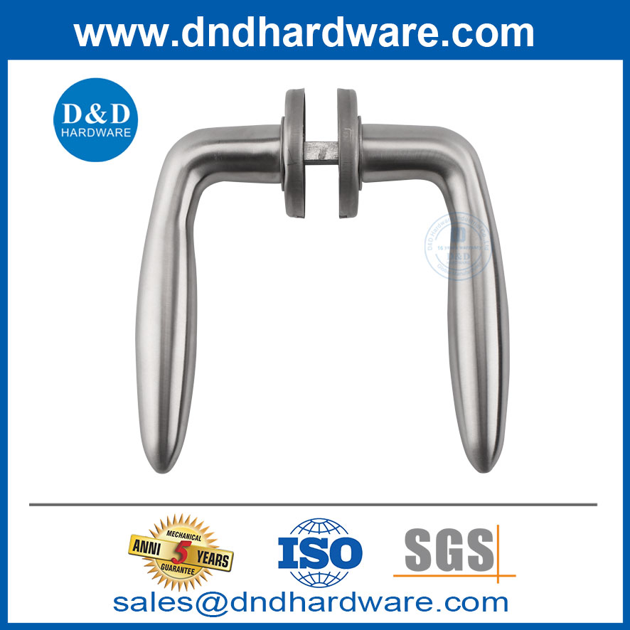 สแตนเลส 304 ประตูภายในที่ทันสมัยมือจับคันโยกประตูซาตินมือจับ DDTH036