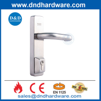 CE EN1125 สแตนเลสสตีลไฟก้านจัดอันดับด้วยล็อคสำหรับ PANIC BAR-DDPD015