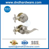 รายการล็อครายการที่มีปุ่มล็อคด้วยกระบอกสูบเดี่ยวเดี่ยวแพ็คแพ็ค Lockset-DDLK026