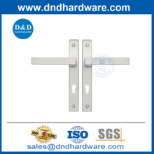 สแตนเลสสตีลเฟรมแคบ ๆ ที่จับคันโยกประตูด้านหลังแคบ ๆ พร้อมแผ่น DDNP002