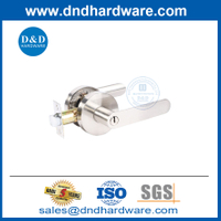 ล็อคประตูงานหนักประเภท Alloy Alloy Double Door Handle Lockset-DDLK017