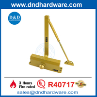 อัตราไฟ UL Golden Overhead อัตโนมัติปิดประตูโลหะใกล้ DDDC057