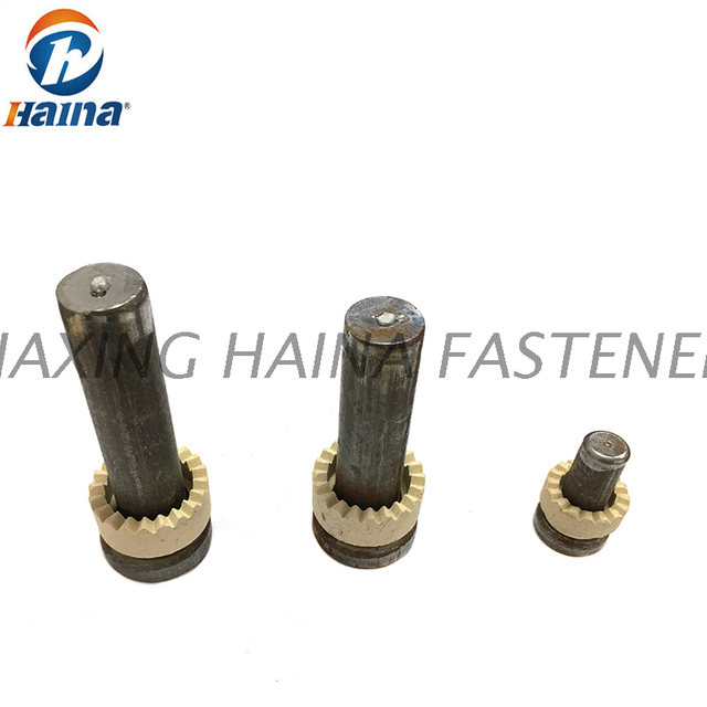 Perno conector de corte de alta resistencia con virola de cerámica