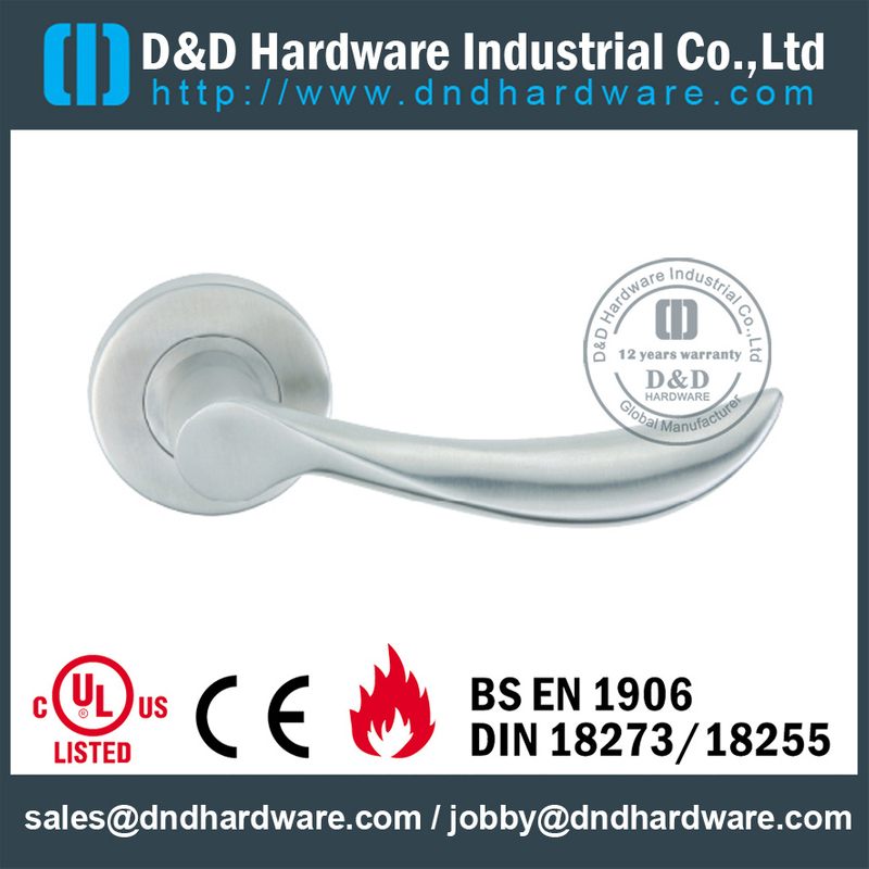 SUS304 clássico puxador maciço de excelente qualidade para porta de metal - DDSH098
