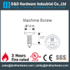 用于门铰链和金属门的不锈钢 316 M6 机械螺钉- DDSR003