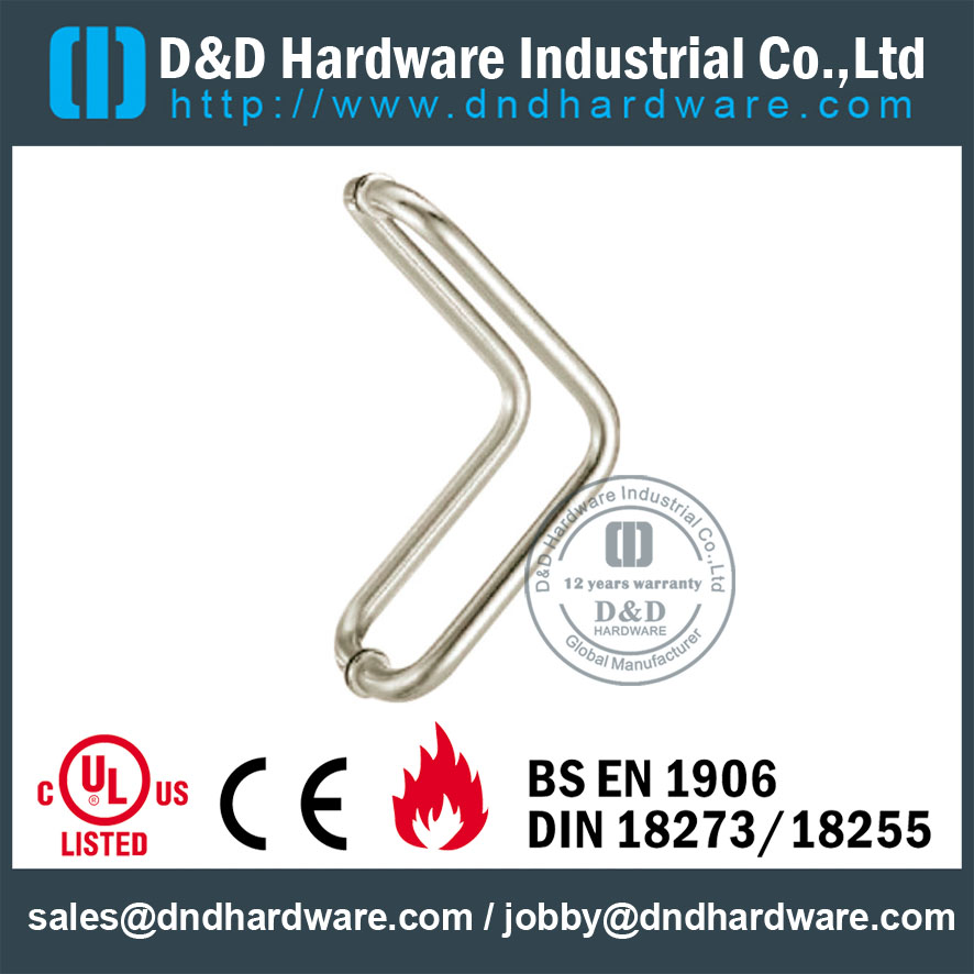 Aço inoxidável 304 Corniform Pull Handle-D & D Hardware