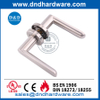 Manija de puerta comercial de palanca sólida de acero inoxidable en Rose-DDSH009