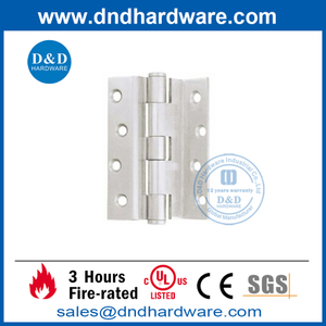 Dobradiça de manivela de aço inoxidável de 4 polegadas para porta dupla-DDSS012