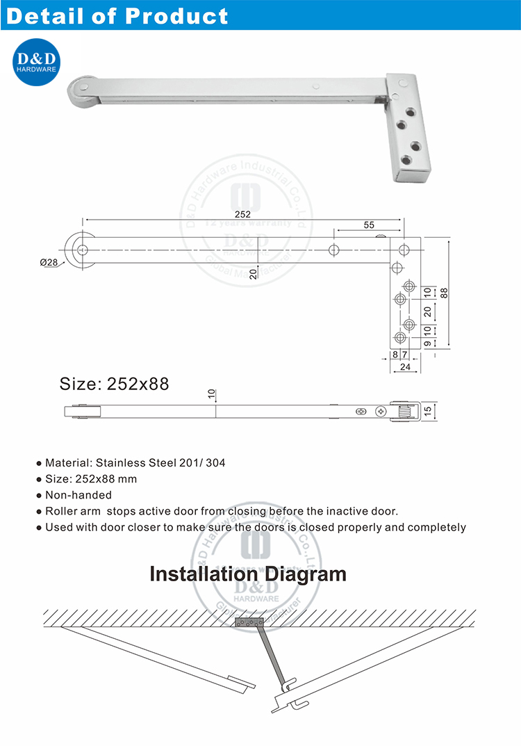 Coordenador da porta-D & D hardware