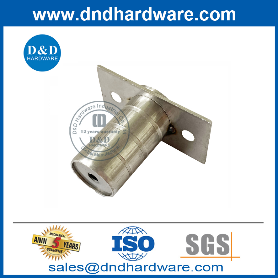 Huelga de latón de alta calidad a prueba de polvo con placa para puerta de madera-DDDP004