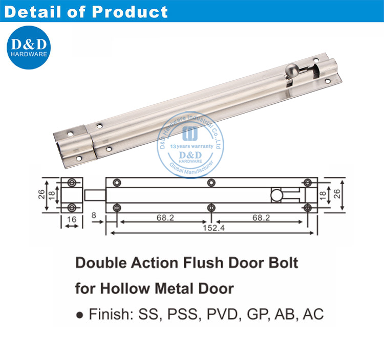 SS Tower Bolt ซัพพลาย 
