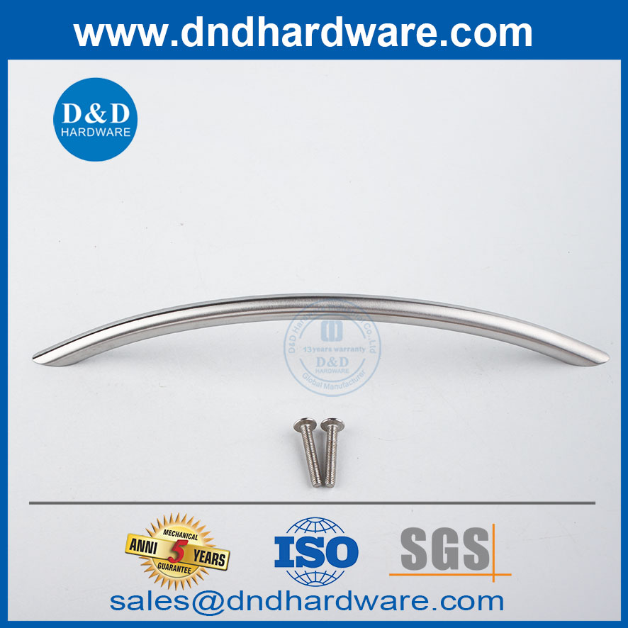 C ประเภทที่จับเฟอร์นิเจอร์ในสแตนเลสสำหรับตู้ DDFH002