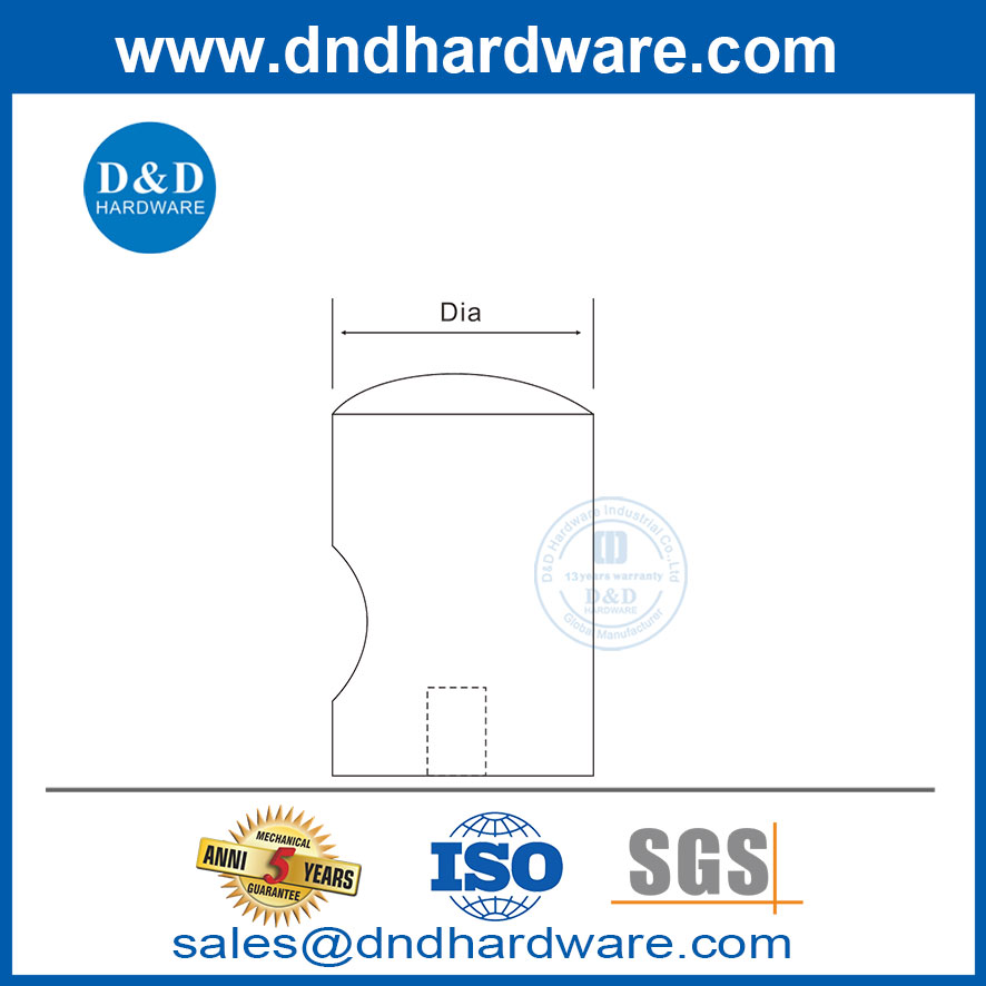 ตู้ครัวฮาร์ดแวร์ SS304 เฟอร์นิเจอร์ลิ้นชักลิ้นชักดึง -DDFH007