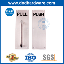 SSS316 ที่จับ SS316 กว้าง 100 มม. พร้อมจานสำหรับประตูหน้า DDPH023