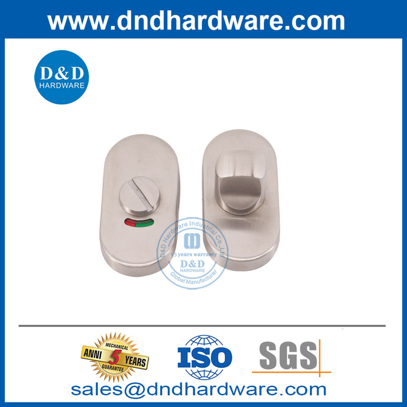 SS304 ตลาดห้องน้ำประเภทโอวัลเทิร์นเทิร์นและปล่อยพร้อมตัวบ่งชี้ DDIK010