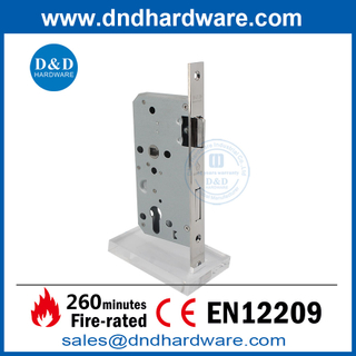 消防门锁高质量的抛光效果EN12209 HOME-DDML009的Mortice Lock 